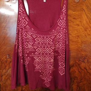 Maroon Summer top